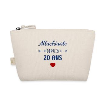 Attachiante depuis 20 ans - Trousse biologique - nature - Devant
