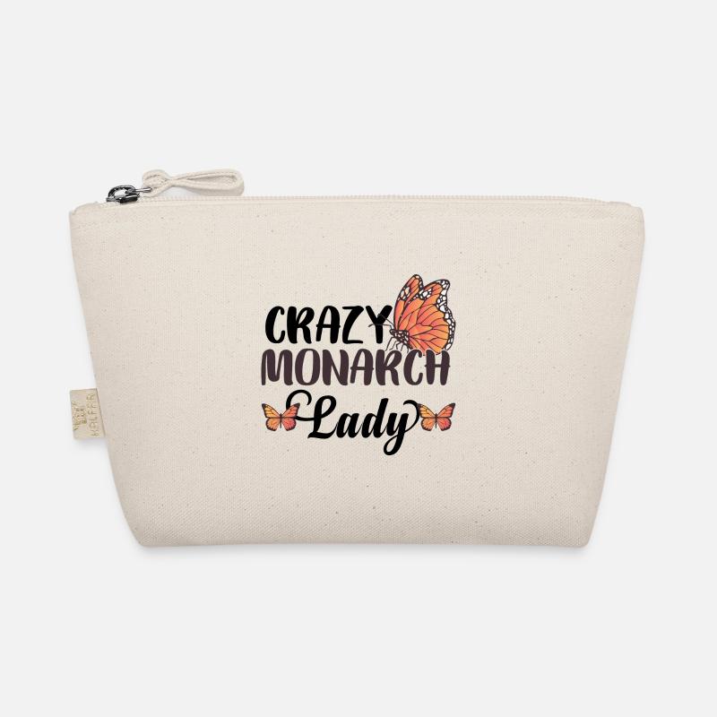 Crazy Monarch Lady Organic Pouch