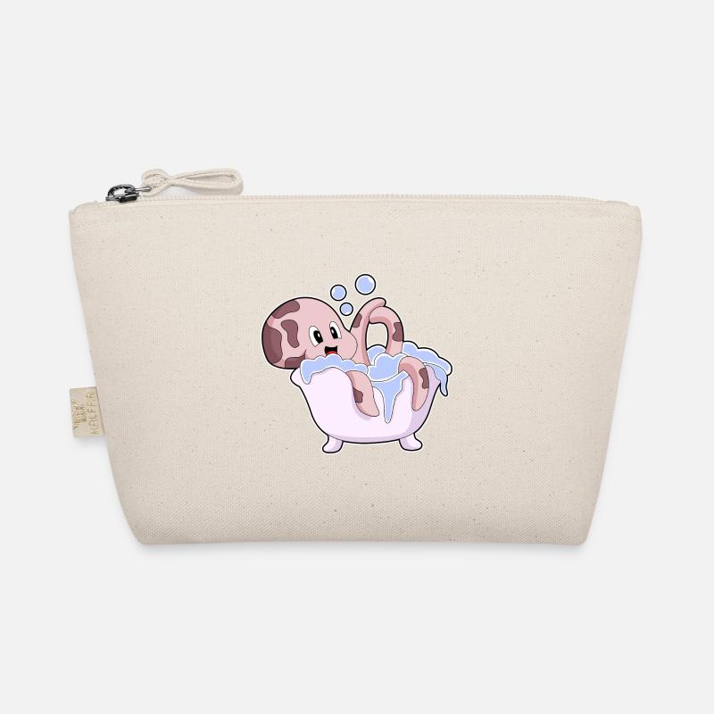 Octopus Bath Bathtub Organic Pouch