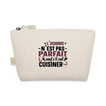Homme Cuisiner Cuisinier Cadeau Humour Cordon Bleu - Trousse biologique - nature - Devant
