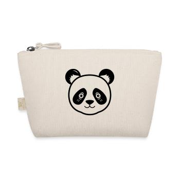 Panda - Bio-Täschchen - Natur - Vorne