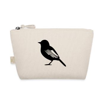 Vogel - Bio-Täschchen - Natur - Vorne