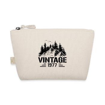 T-Shirt VINTAGE 1977 - Organic Pouch - nature - Front