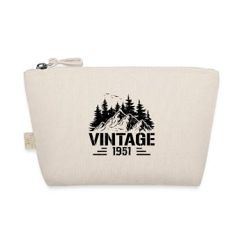 T-Shirt VINTAGE 1951 - Bio-Täschchen - Natur - Vorne