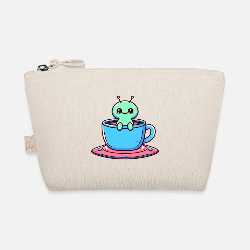 Green Alien & Coffee Tea: Interstellar Break with Organic Pouch
