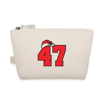 47 Number Christmas - Organic Pouch - nature - Front
