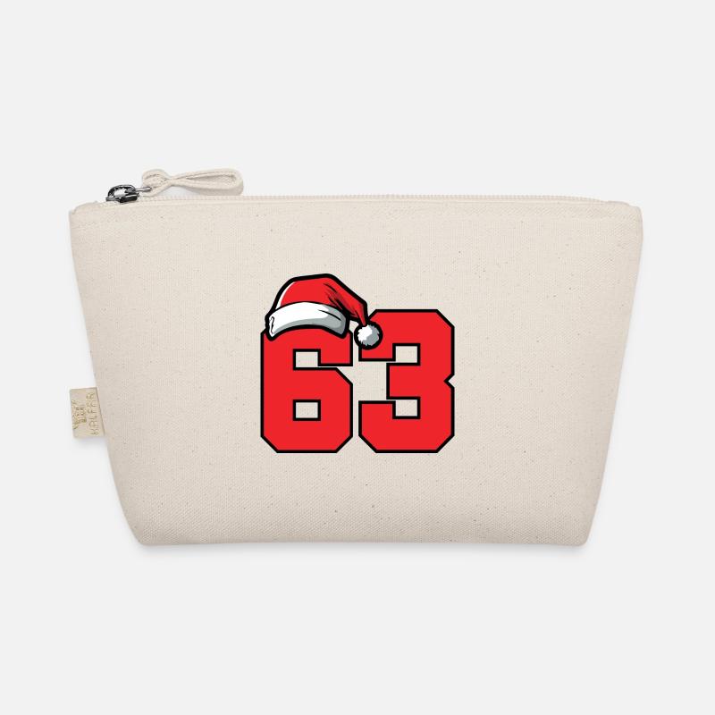 63 Number Christmas Organic Pouch