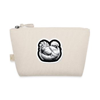 Silkie Chicken Fluffy Chicken Silkies - Organic Pouch - nature - Front