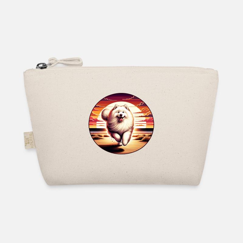 Chien Samoyède Cadeaux Mignon Samoyède Chien Graphique Trousse biologique