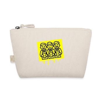 Groom Bachelor Party Team - Organic Pouch - nature - Front