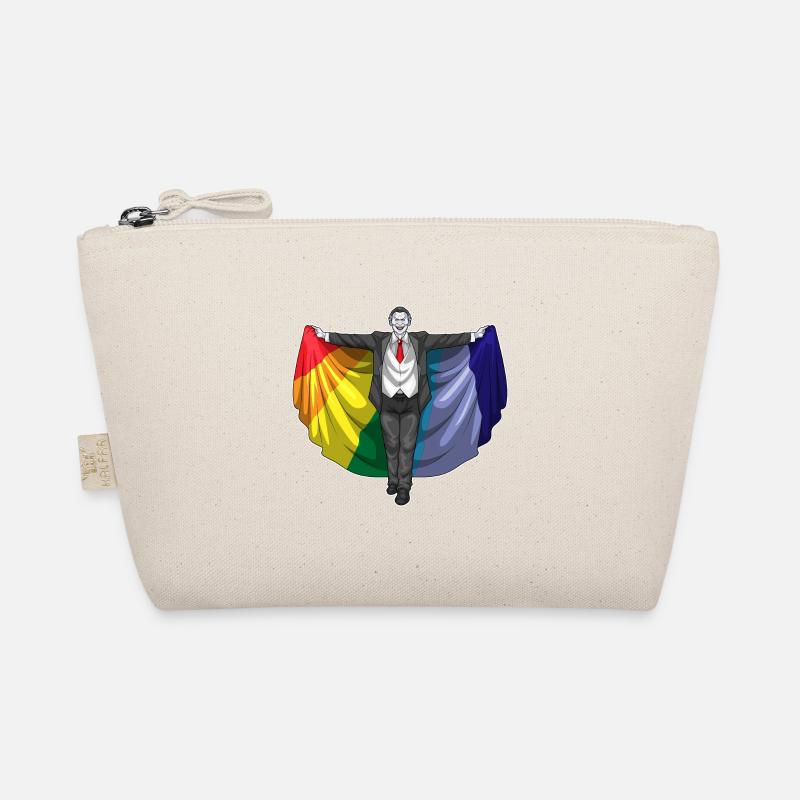 Vampire Halloween Rainbow Cloak Organic Pouch