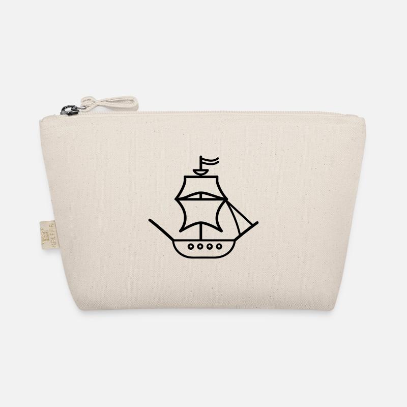 Pirate ship Organic Pouch