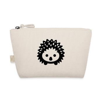 Igel - Bio-Täschchen - Natur - Vorne