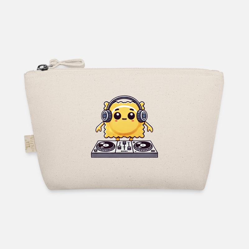 Ravioli DJ Techno Music Raver Disco Musician Dancing Organic Pouch