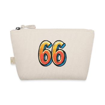 66 Number Comic - Organic Pouch - nature - Front