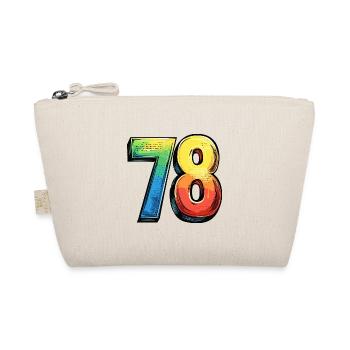 78 Number Comic - Organic Pouch - nature - Front
