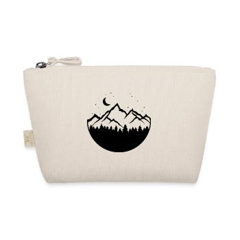 Berge Symbol Bergsteigen Natur - Bio-Täschchen - Natur - Vorne