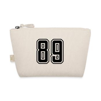 89 Number Symbol - Organic Pouch - nature - Front