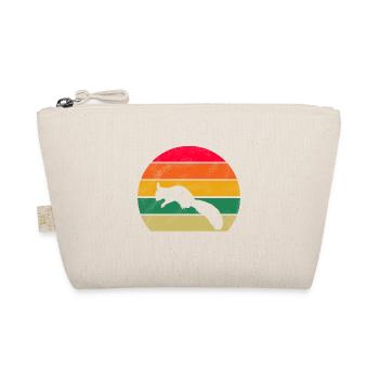 Nature Animal Lovers Forest Animal Retro Squirrel - Organic Pouch - nature - Front