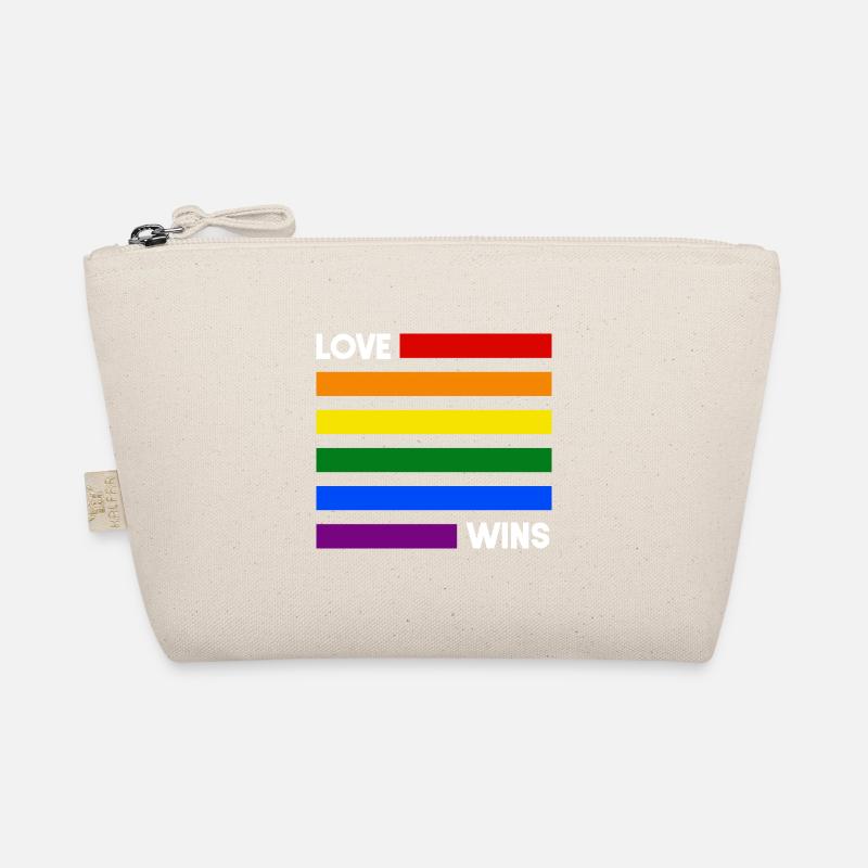 LGBT Regenbogen Gay Pride Homo Lesbisch Schwul Bio-Täschchen