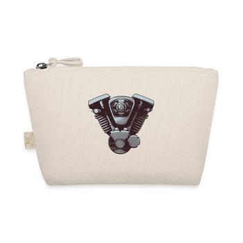 Motorcycle Engine - Organic Pouch - nature - Front