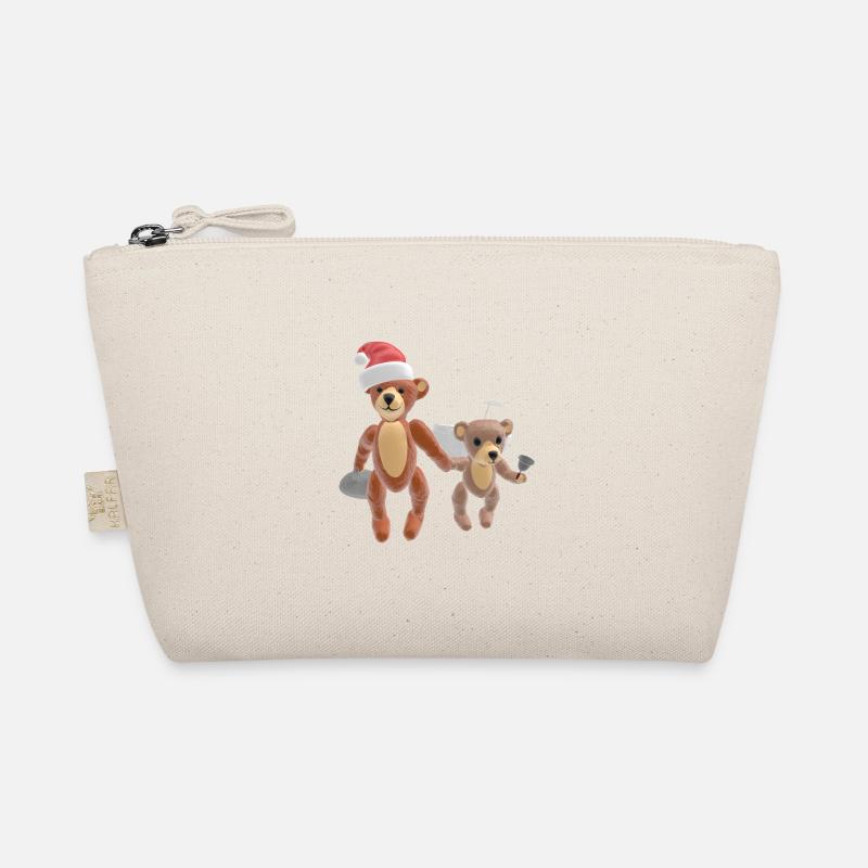 Weihnachtsbären 3D Bio-Täschchen