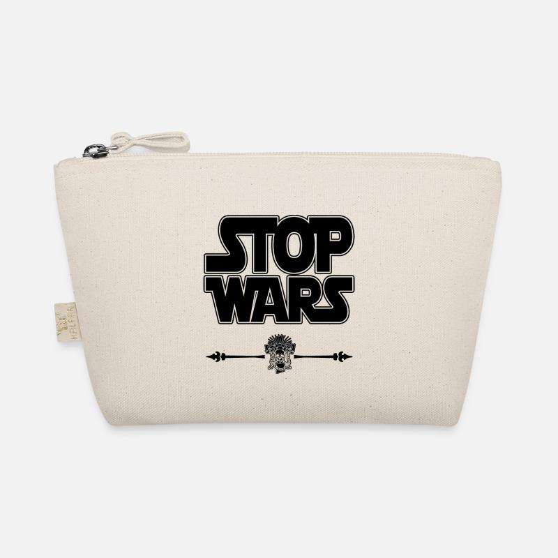 Stop Wars by SVAN (2022) BLACK Bio-Täschchen