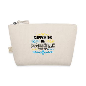 supporteur de Marseille. OM - Trousse biologique - nature - Devant