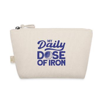 Golf Course Golfer Gift - Organic Pouch - nature - Front