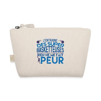 Entraineur Basketball Cadeau coach Basketball - Trousse biologique - nature - Devant