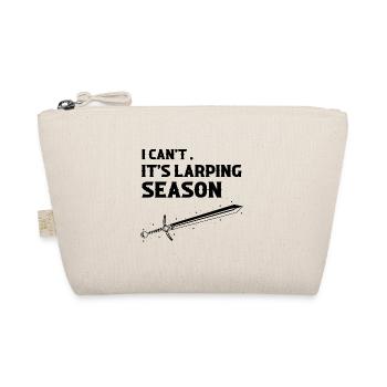Larper Quote for Larp and Fantasy Role-Playing Games - Organic Pouch - nature - Front