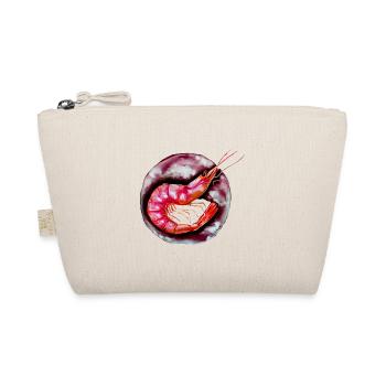 Encaustic painting shrimp - Organic Pouch - nature - Front