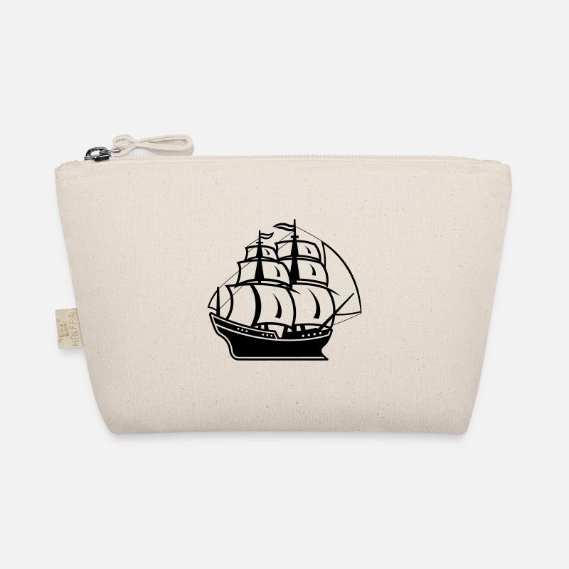 Pirate ship Organic Pouch