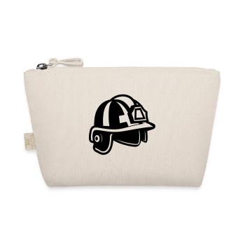Helm für Feuerwehrleute - Bio-Täschchen - Natur - Vorne