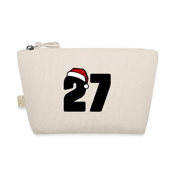 27 Number Christmas - Organic Pouch - nature - Front