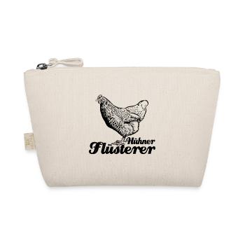 Hühnerflüsterer - Huhn - Hühnerfan - Bio-Täschchen - Natur - Vorne