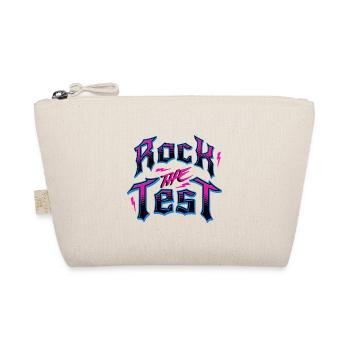 Test Day Rock Der Test Funny Teacher Testing Day - Bio-Täschchen - Natur - Vorne