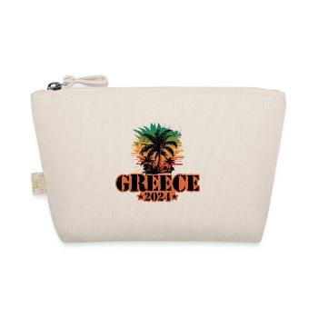 Greece 2024 Team Palm Trees Multicolored - Organic Pouch - nature - Front