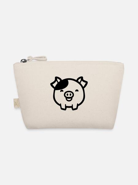 cochon - Trousse biologique - nature - Devant