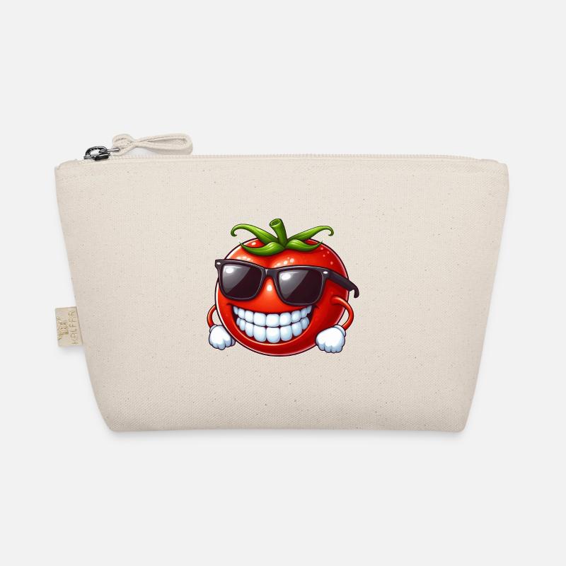 Coole Tomate Sonnenbrille Rote Frucht Lustig - Bio-Täschchen - Natur
