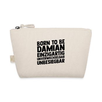 First name Damian - Organic Pouch - nature - Front