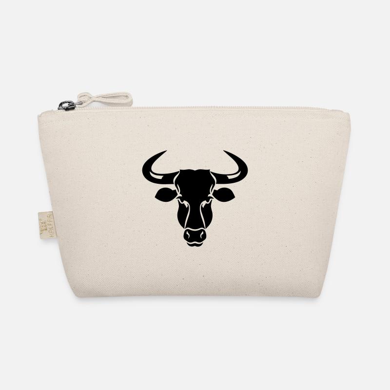 Stier - Bio-Täschchen - Natur