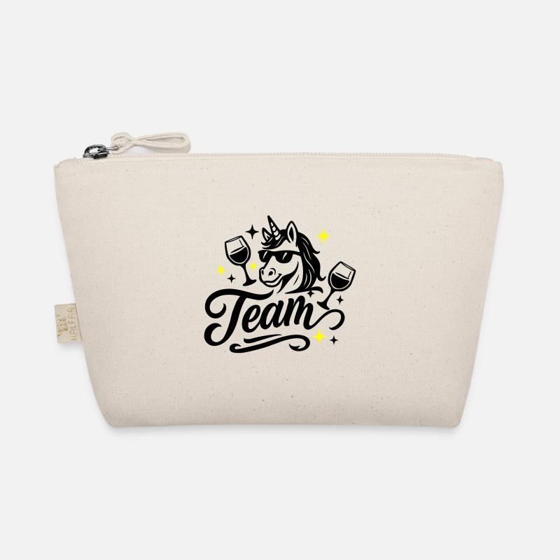Unicorn Team Party Birthday Organic Pouch