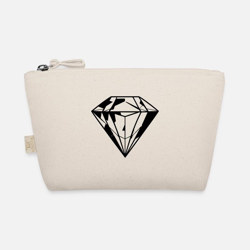Diamant Symbol Bio-Täschchen