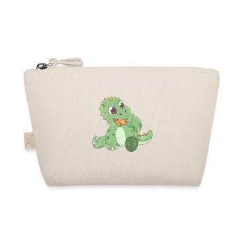 Dino Fantasy Retro Vintage Style - Trousse biologique - nature - Devant