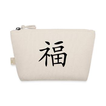 Caractère chinois bonne chance - Trousse biologique - nature - Devant