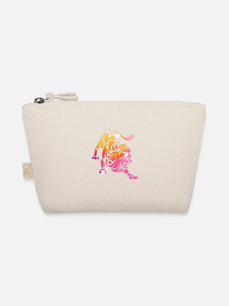 Leo Zodiac Sign Horoscope Astrology - Organic Pouch - nature - Front