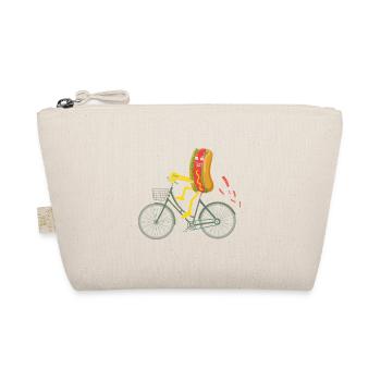 Cycliste Hot Dog Cyclisme Vélo Frites - Trousse biologique - nature - Devant