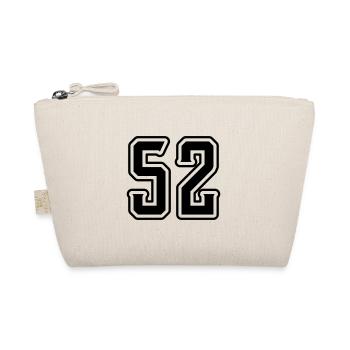 52 Number Symbol - Organic Pouch - nature - Front
