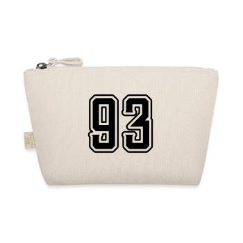 93 Number Symbol - Organic Pouch - nature - Front